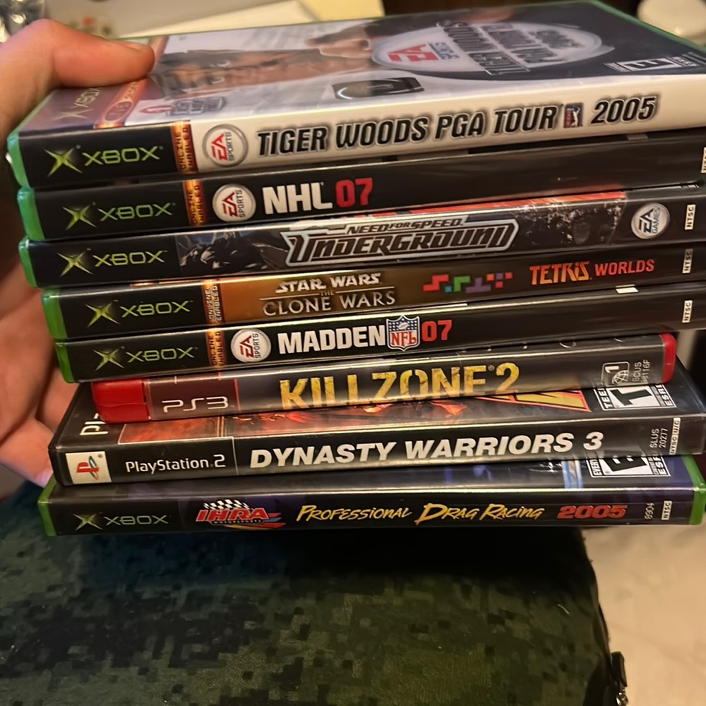 Selling like new video games if u want ps4 or Xbox 360